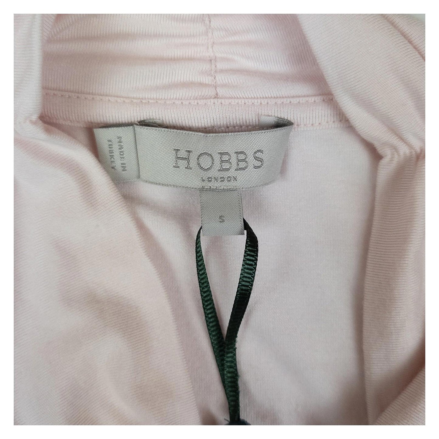 Hobbs London Amber Sleeveless Top UK S Pale Pink Twist Neck Blouse NWT by Hobbs – | RewearableUK