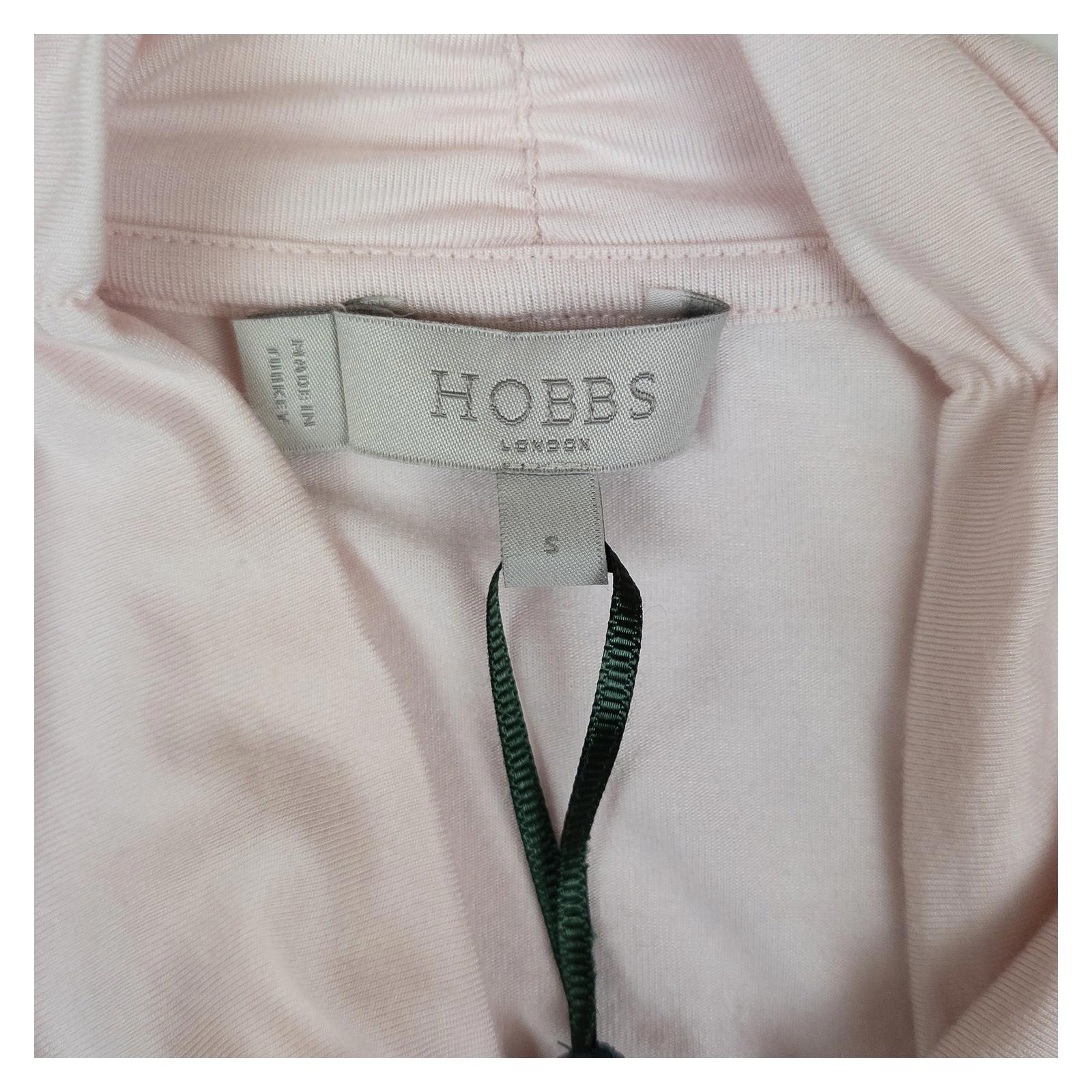 Hobbs London Amber Sleeveless Top UK S Pale Pink Twist Neck Blouse NWT by Hobbs – | RewearableUK