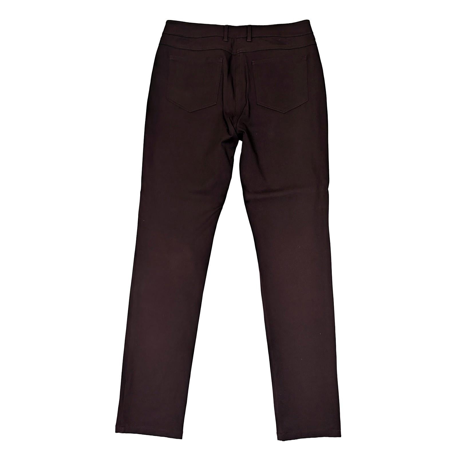 hobbs london women size uk 12 burgundy plum slim fit stretch smart trousers by Hobbs – | RewearableUK