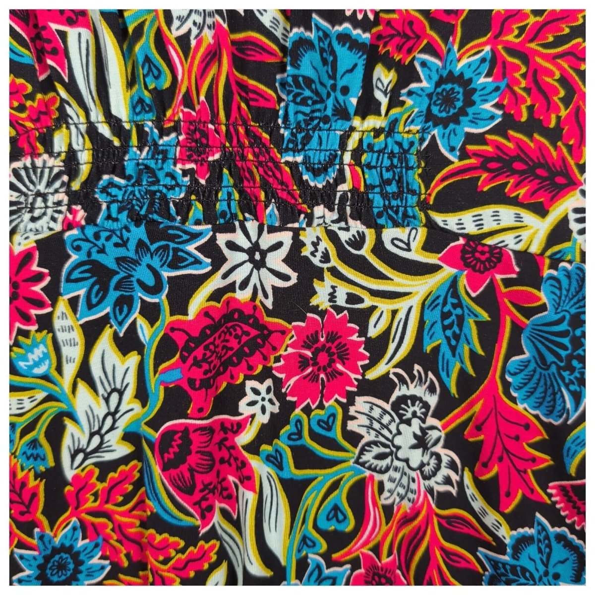 Hobbs London Womens Floral Dress UK 14 Multicolour Viscose Stretch by Hobbs – | RewearableUK