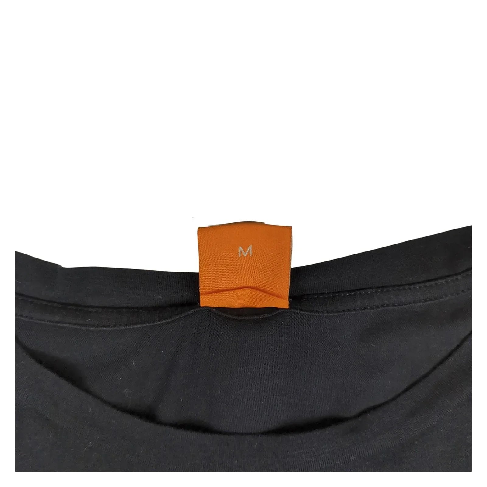 Hugo Boss Hugo Boss Black Cotton T-Shirt Men’s M Logo Tee Regular Fit T-Shirts RewearableUK
