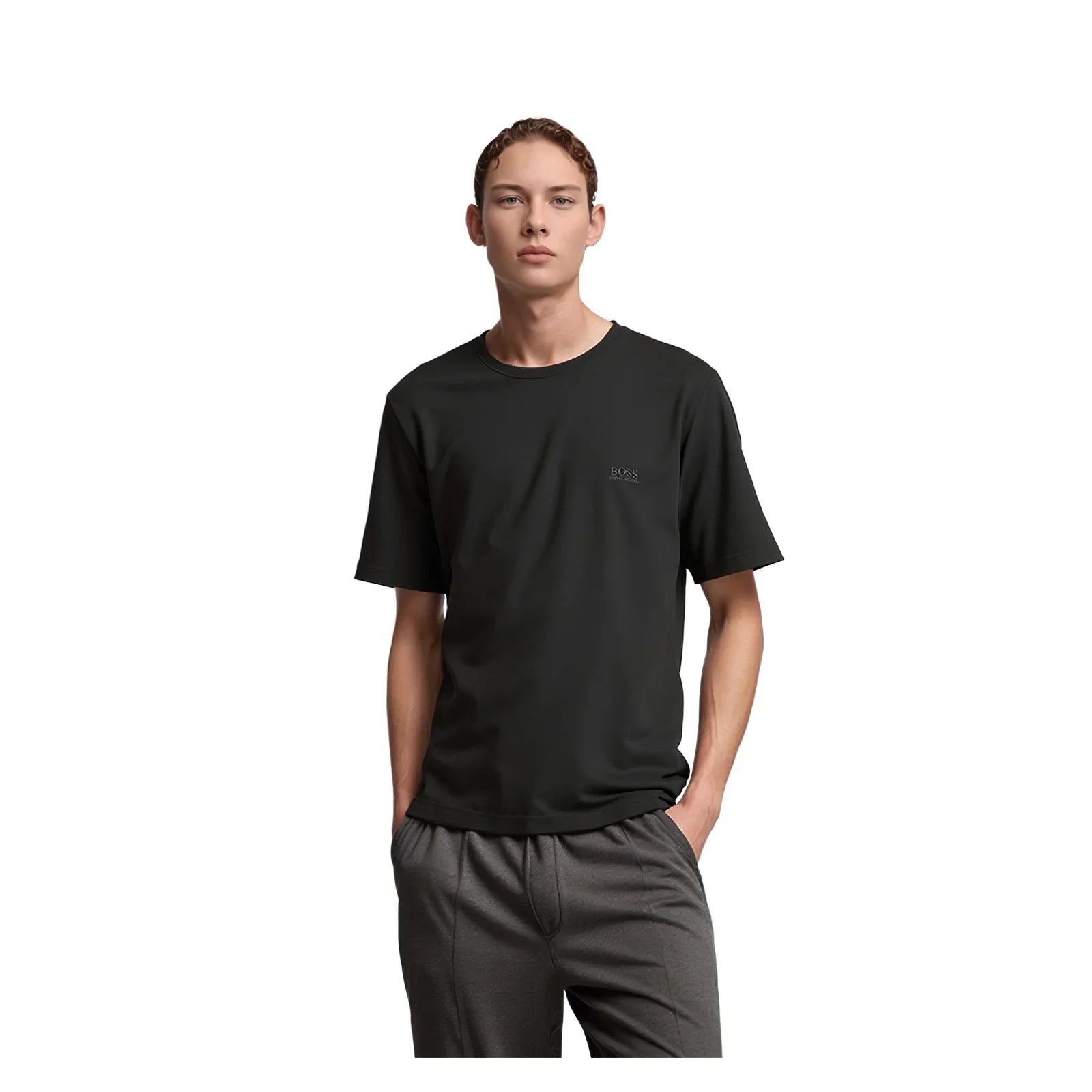 Hugo Boss Hugo Boss Black T-Shirt Men’s XL Cotton Regular Fit Casual T-Shirts RewearableUK