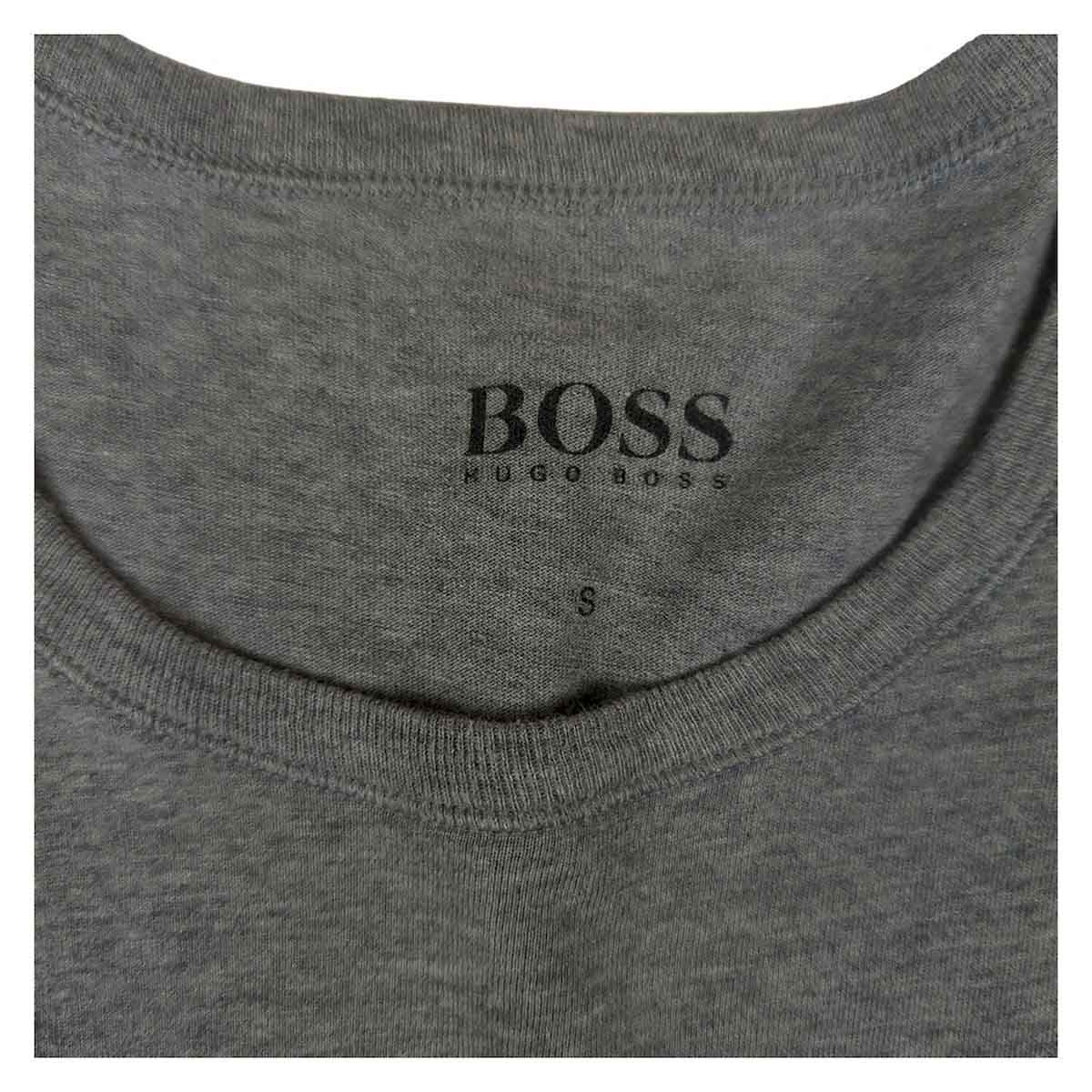 Hugo Boss Crew Neck T-Shirt Grey | Men's Small by Hugo Boss – T-Shirts | RewearableUK