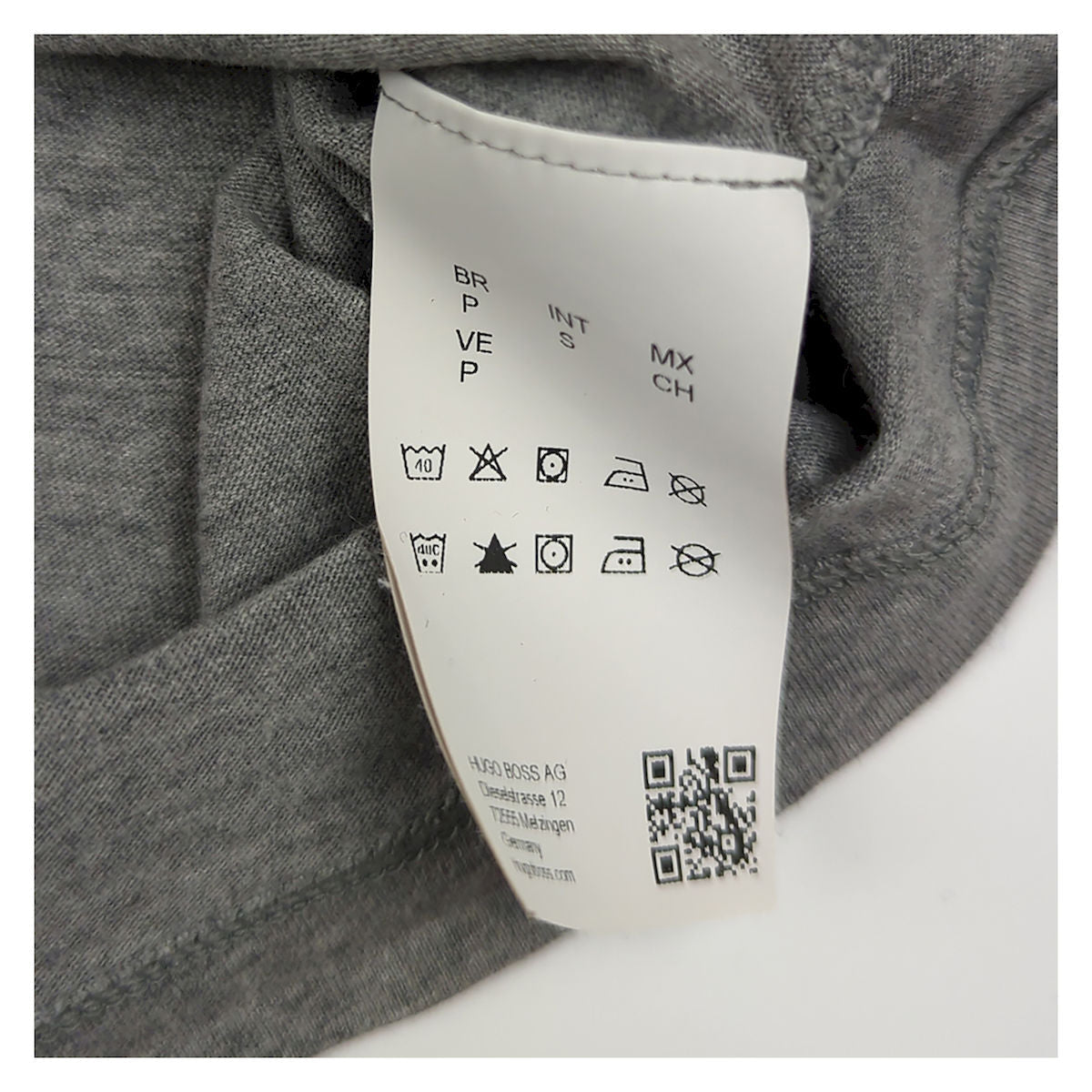 Hugo Boss Crew Neck T-Shirt Grey | Men's Small by Hugo Boss – T-Shirts | RewearableUK