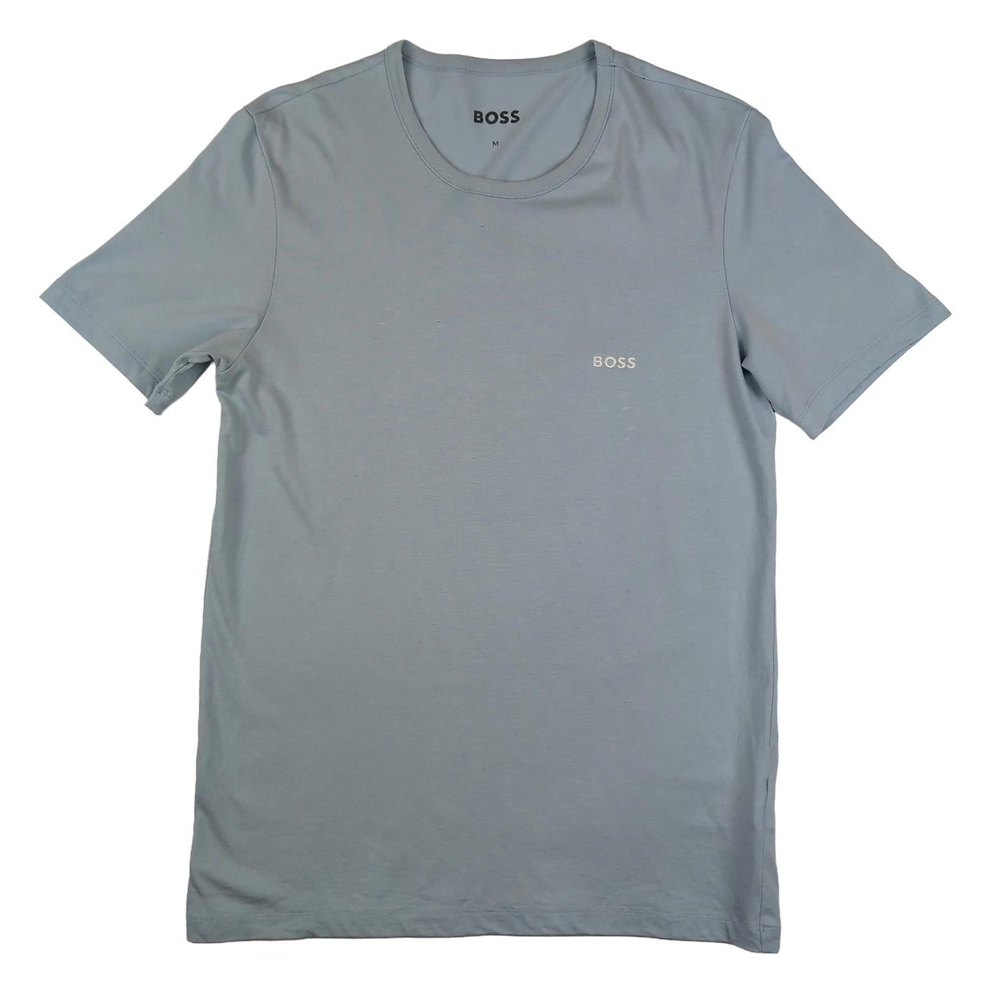 Hugo Boss Hugo Boss Men's Blue Cotton Short Sleeve T-Shirt Size Medium Casual Top shirt RewearableUK