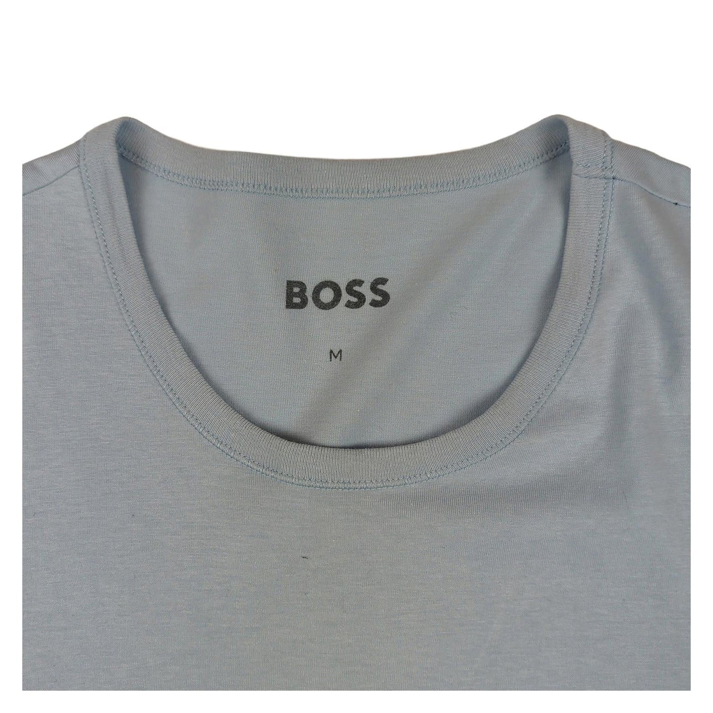 Hugo Boss Hugo Boss Men's Blue Cotton Short Sleeve T-Shirt Size Medium Casual Top shirt RewearableUK