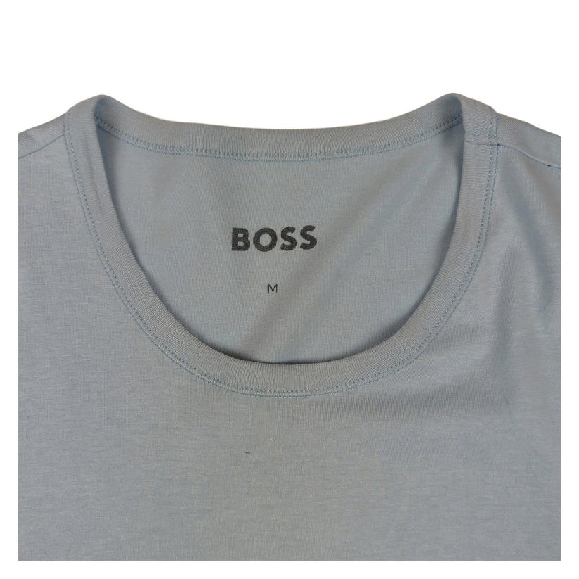 Hugo Boss Hugo Boss Men's Blue Cotton Short Sleeve T-Shirt Size Medium Casual Top shirt RewearableUK