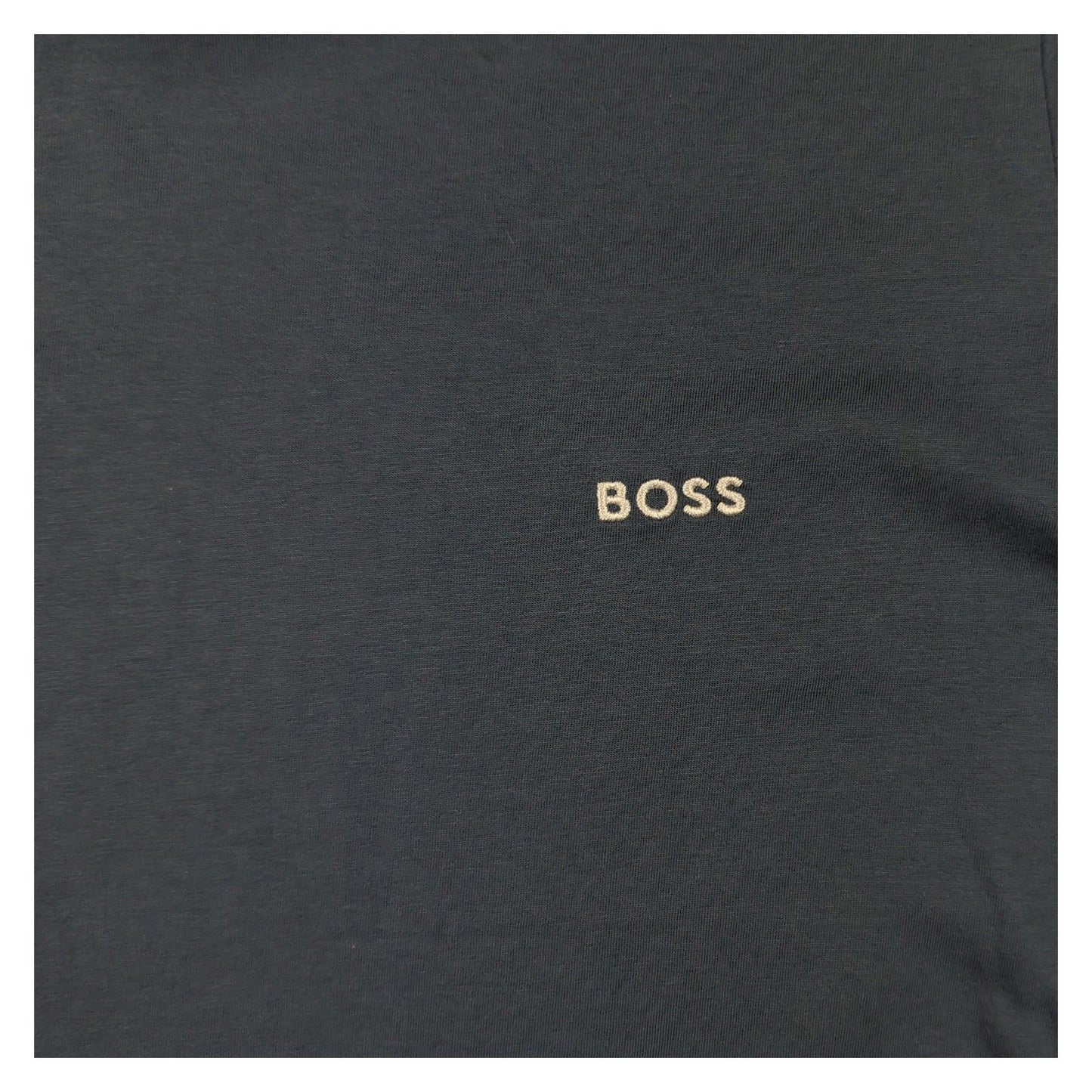 Hugo Boss Hugo Boss T-Shirt Mens S Small Blue Crew Neck Short Sleeve Cotton Logo Casual T-Shirts RewearableUK