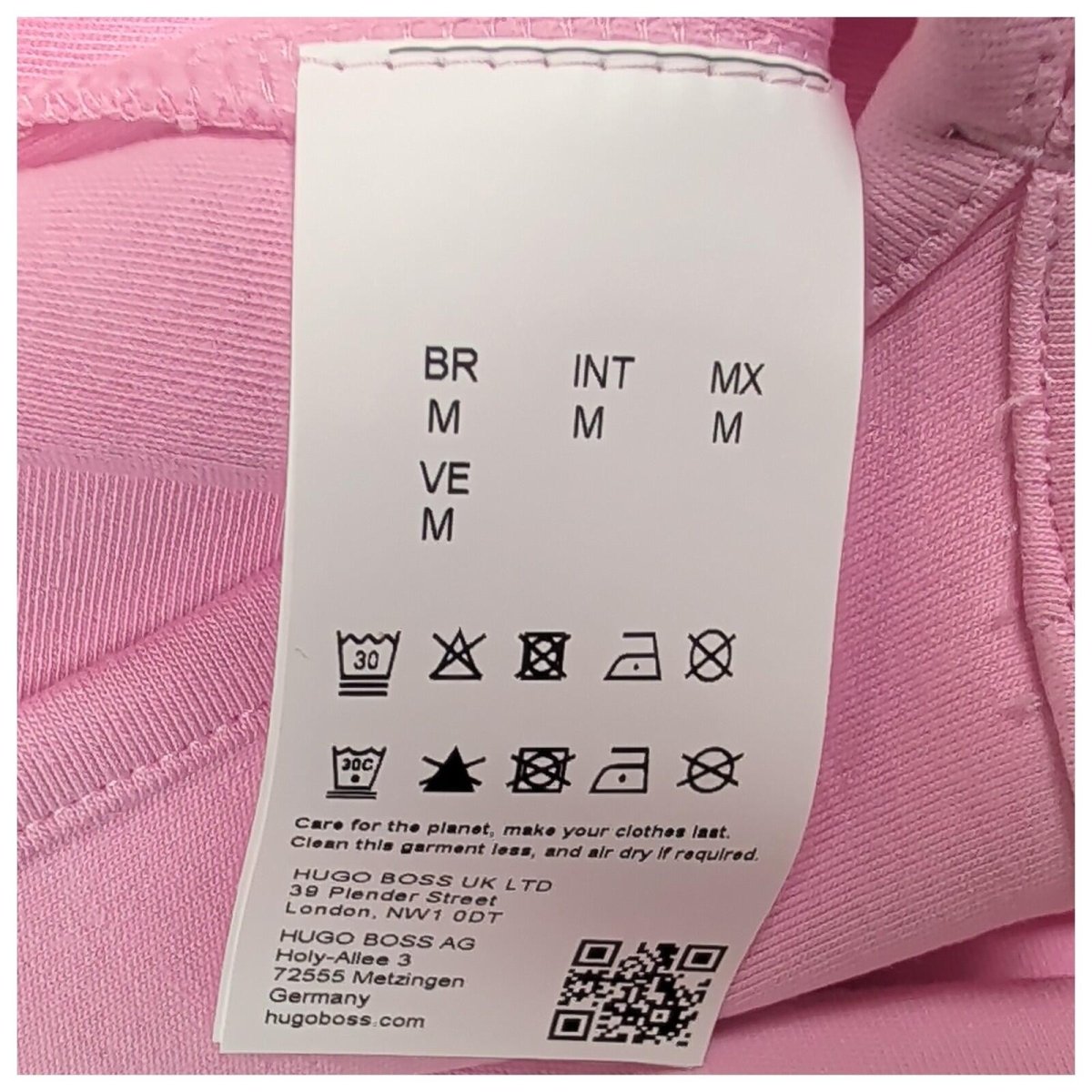 HUGO Pink Tank Dress Womens M Stretch Cotton Bodycon Mini Dress by HUGO – | RewearableUK
