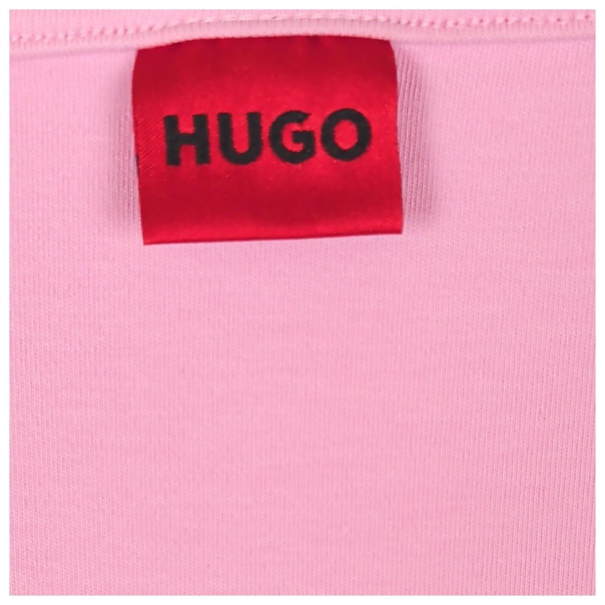 HUGO Pink Tank Dress Womens M Stretch Cotton Bodycon Mini Dress by HUGO – | RewearableUK