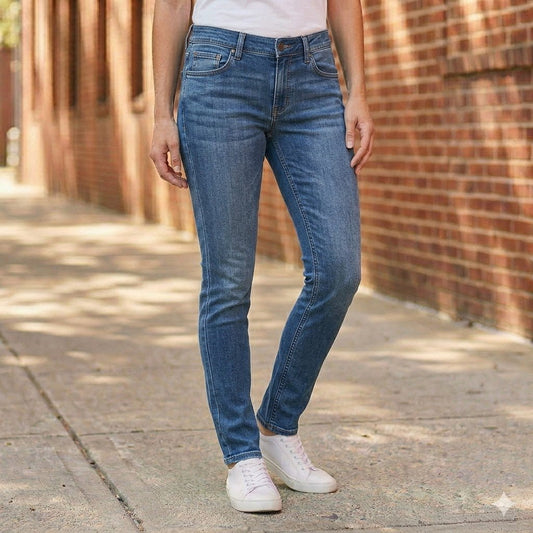hugo womens blue faded slim skinny stretch denim jeans 29 r by Hugo Boss – JEANS | RewearableUK