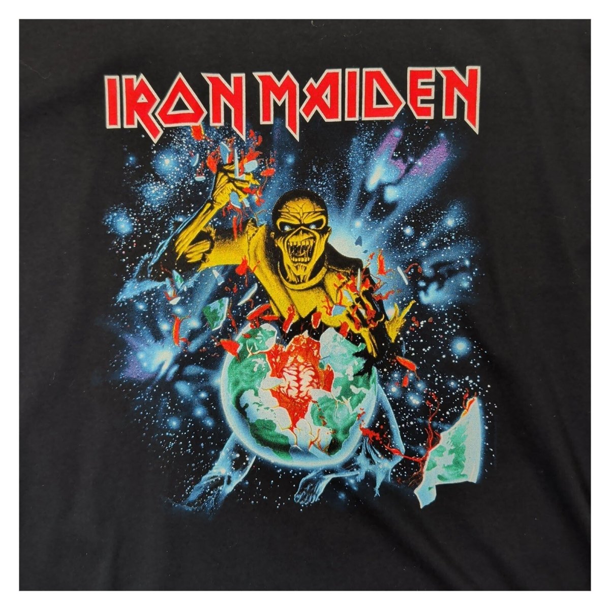 Iron Maiden Eddie Rips Up Europe Summer 05 Tour T-Shirt XL Black Vintage – product photo 3 | RewearableUK