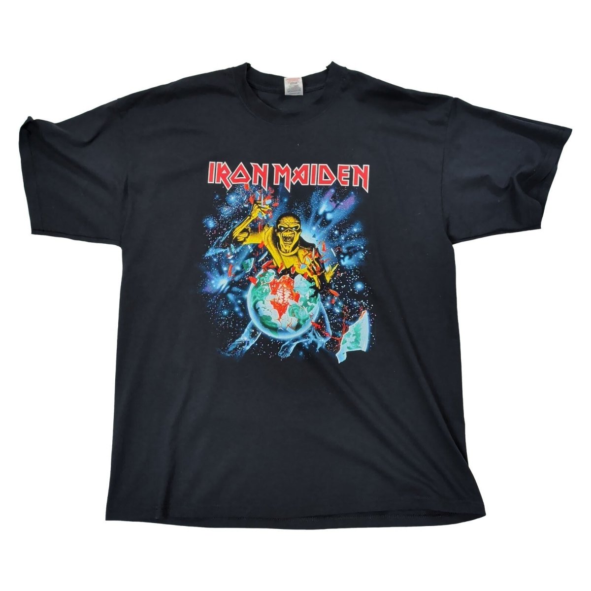 Iron Maiden Eddie Rips Up Europe Summer 05 Tour T-Shirt XL Black Vintage – product photo 1 | RewearableUK