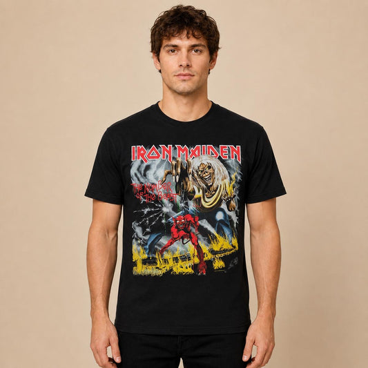 Iron Maiden Somewhere Back in Time Tour 2008 T-Shirt XL Black – product photo 1 | RewearableUK