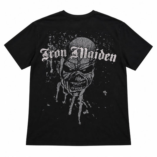 Iron Maiden The Trooper Black T Shirt XL Heavy Metal Rock Band Double Sided – product photo 2 | RewearableUK