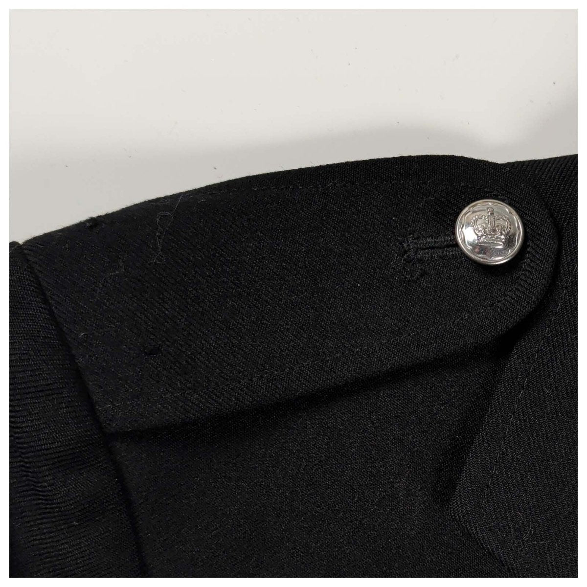 J Compton Sons & Webb Police Dress Tunic Jacket 40 Black Crown Buttons – product photo 7 | RewearableUK