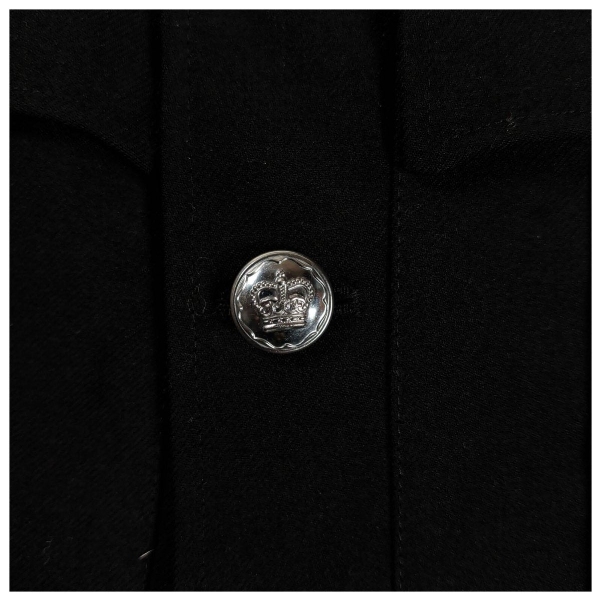J Compton Sons & Webb Police Dress Tunic Jacket 40 Black Crown Buttons – product photo 3 | RewearableUK