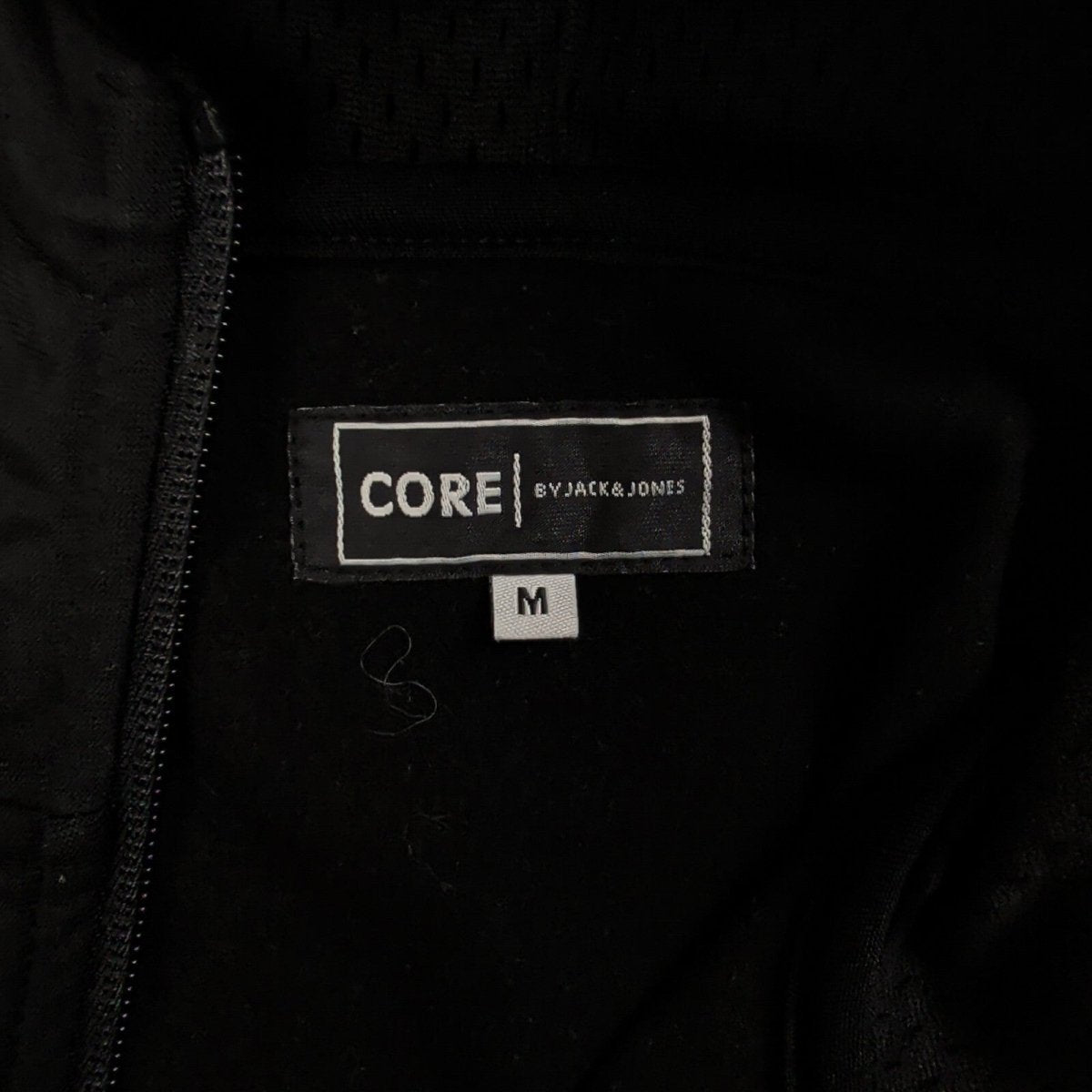 Jack & Jones Core Men's Hooded Zip Jacket M Black – product photo 6 | RewearableUK