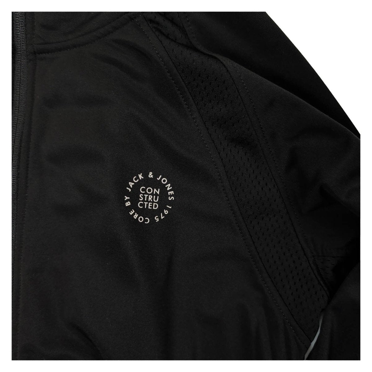 Jack & Jones Core Men's Hooded Zip Jacket M Black – product photo 2 | RewearableUK