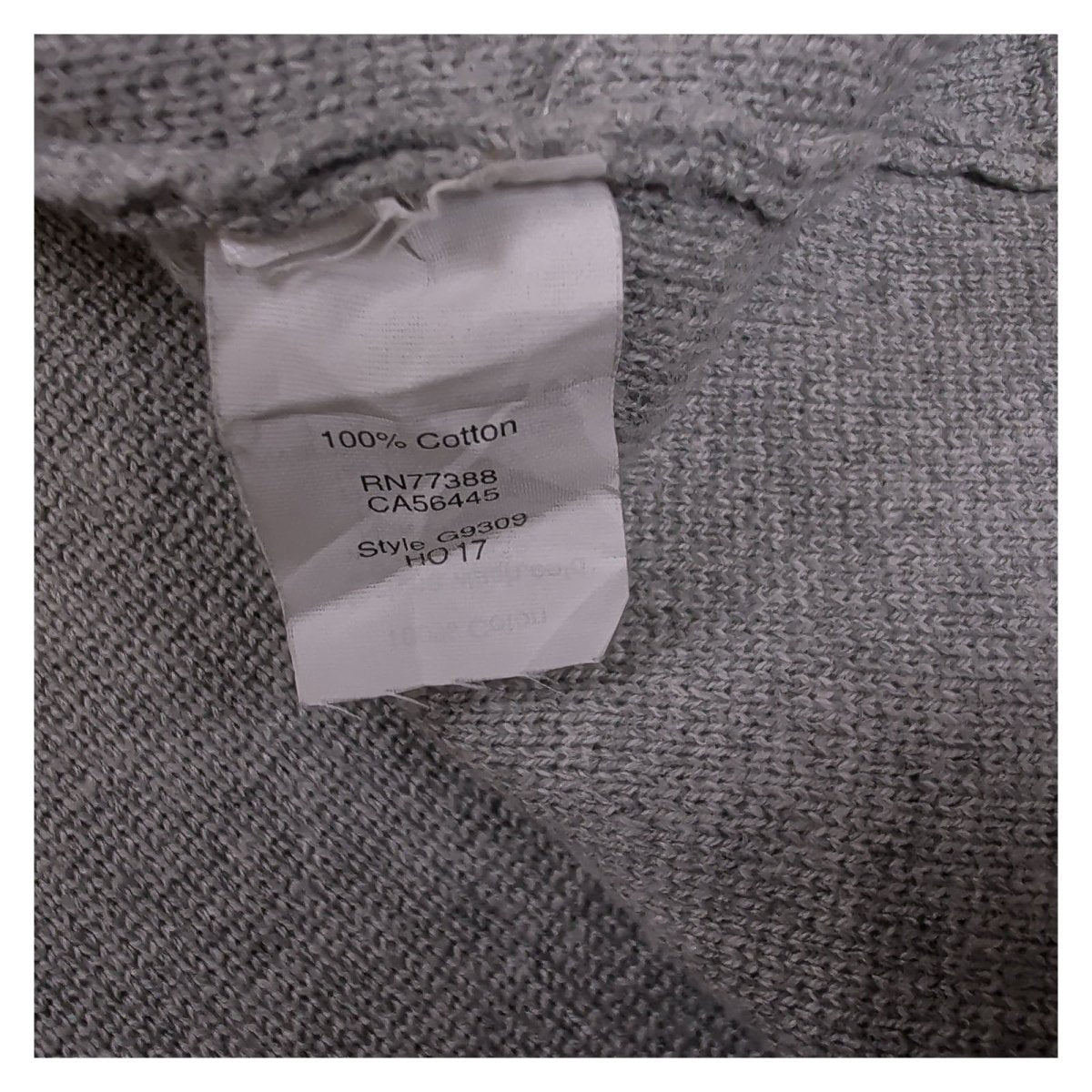 J.Crew Women Blazer Regular Size medium Gray Cotton Two-Button Knit Jacket – product photo 8 | RewearableUK