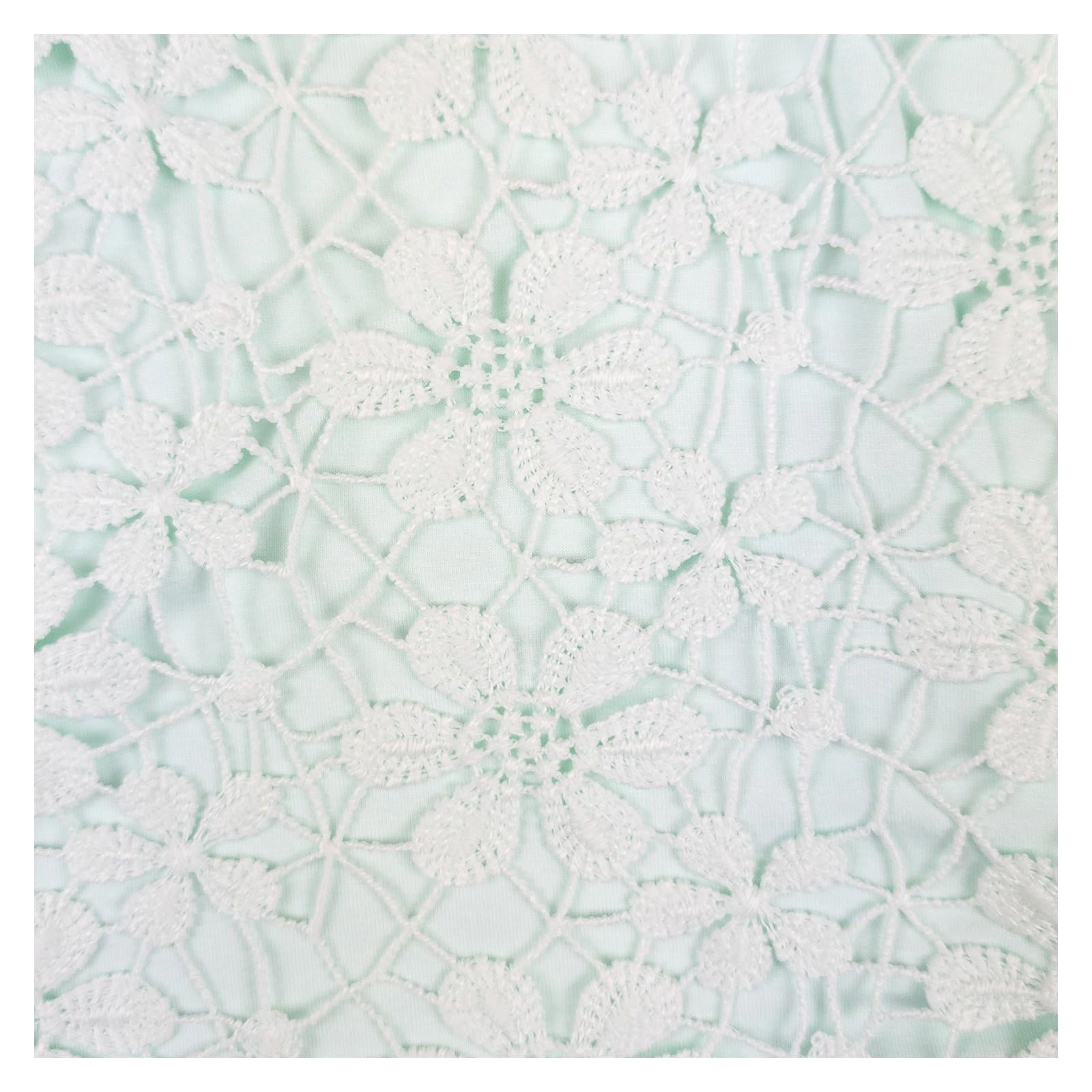 Joe Browns Womens Top UK 10 Mint Green Crochet Lace Blouse 3/4 Sleeve NWT by Joe Browns – | RewearableUK