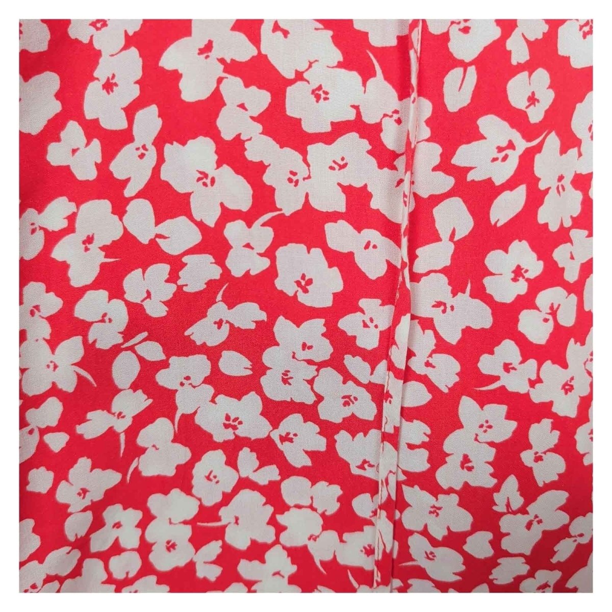 Joules Cierra Floral Sleeveless Blouse UK 16 Red White V-Neck Viscose – product photo 3 | RewearableUK