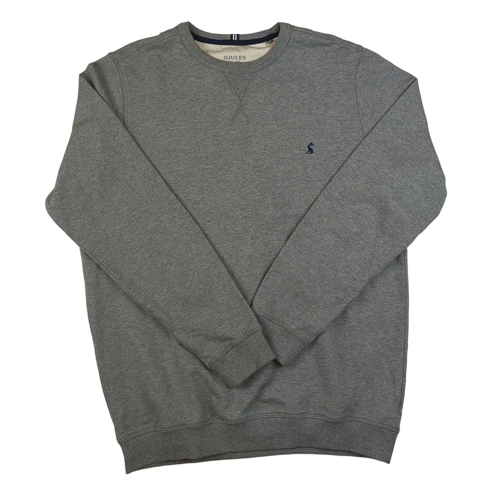 Joules Joules Men's M Grey Cotton Regular Fit Sweatshirt Jumper Sweater & Hoodie RewearableUK