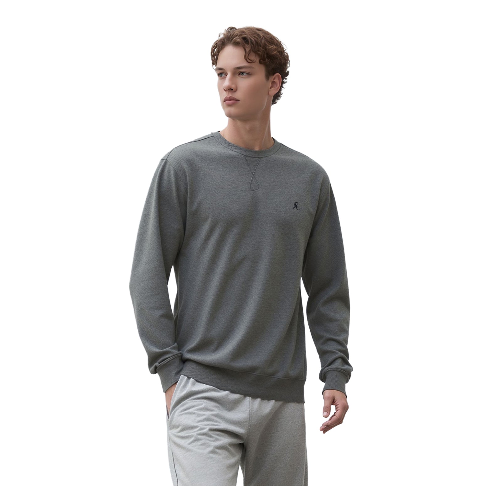 Joules Joules Men's M Grey Cotton Regular Fit Sweatshirt Jumper Sweater & Hoodie RewearableUK