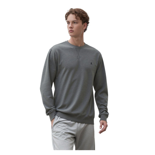 Joules Joules Men's M Grey Cotton Regular Fit Sweatshirt Jumper Sweater & Hoodie RewearableUK