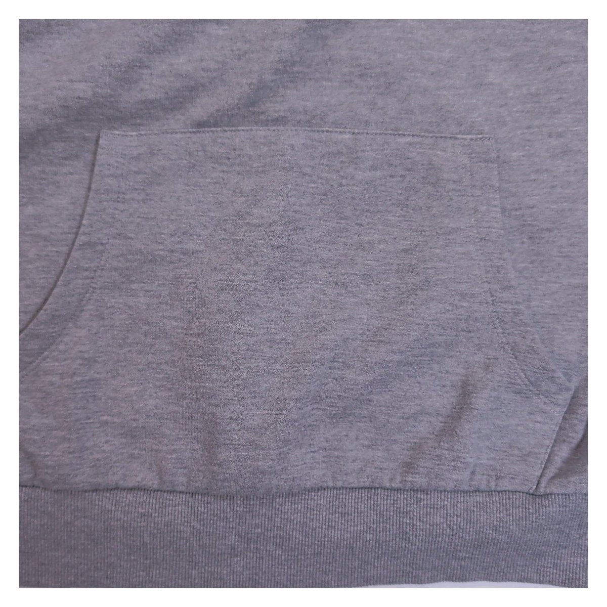 Just Hype Mens Hoodie Medium Grey Embroidered Logo Cotton Blend – product photo 5 | RewearableUK