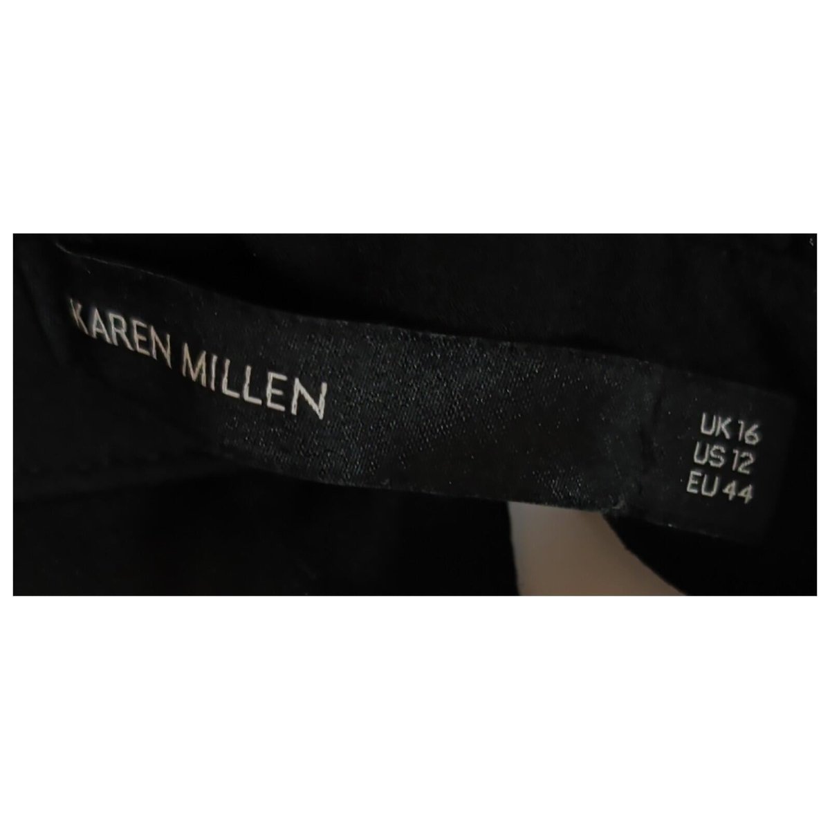 Karen Millen Black Halter Neck Embroidered Dress UK 16 New Without Tags by Karen Millen – | RewearableUK