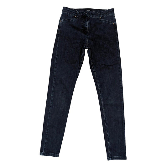 Karen Millen Dark Blue Skinny Jeans UK12 Slim Fit Stretch Denim by Karen Millen – JEANS | RewearableUK