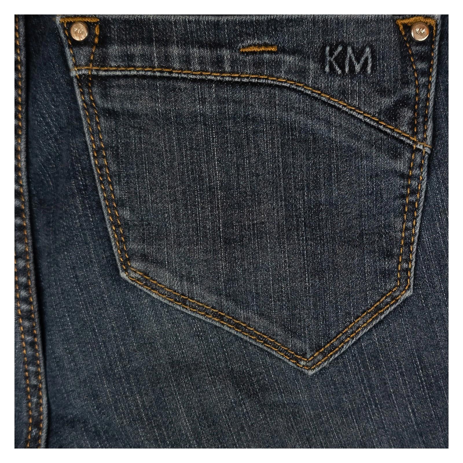 Karen Millen Jeans UK 8 US 4 Dark Blue Skinny Stretch Denim Pants KM Logo Trouse by Karen Millen – | RewearableUK