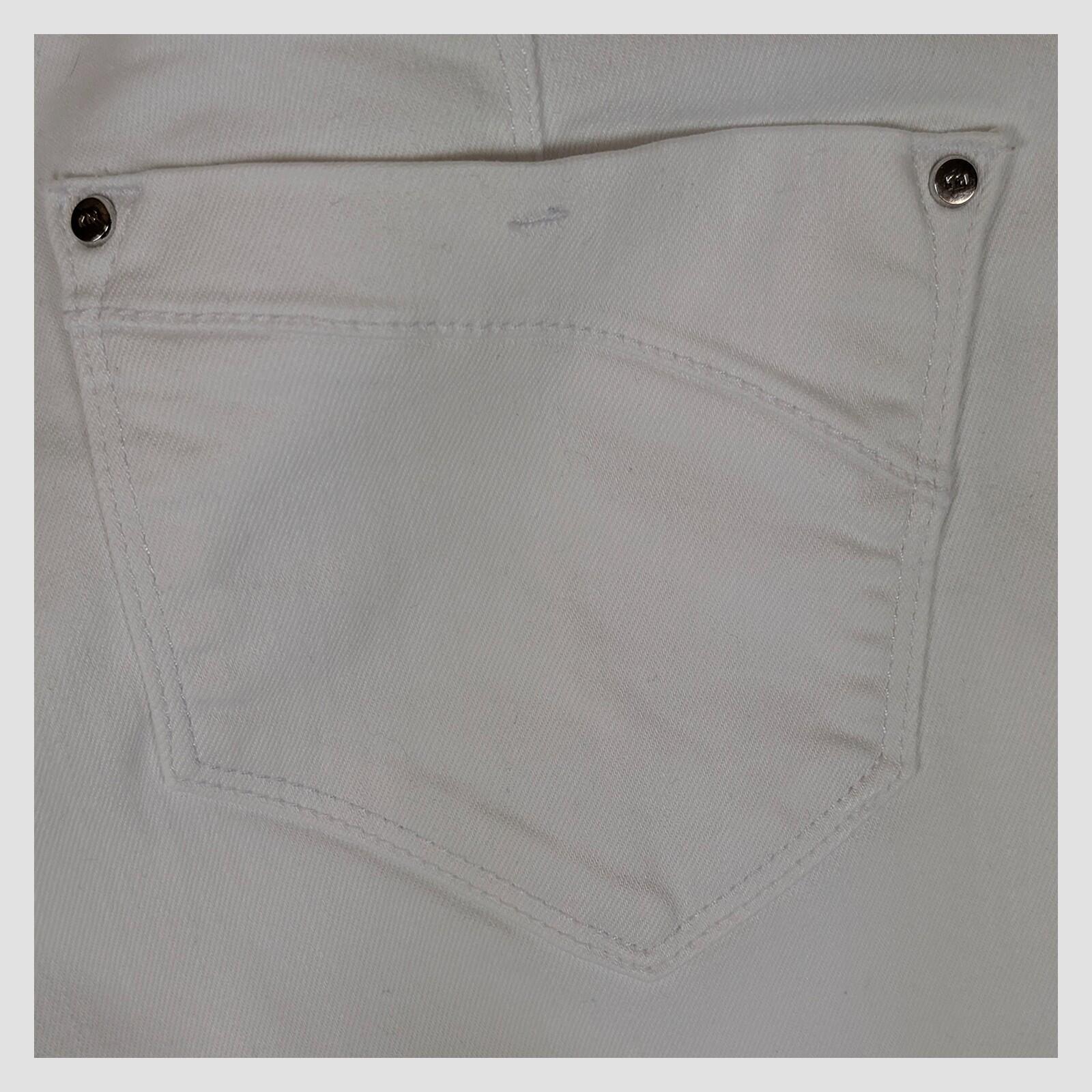 karen millen womens white stretch cotton skinny denim jeans size uk 14 us 10 by Karen Millen – | RewearableUK