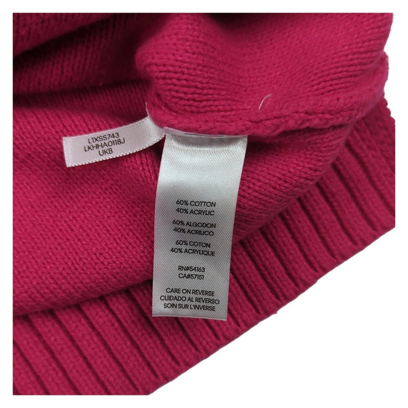 Karl Lagerfeld Paris Eiffel Tower Sweater Jumper Pink Knit Men's Size M by Karl Lagerfeld – | RewearableUK