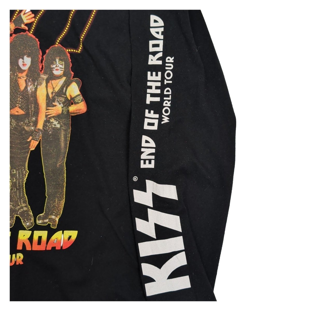 KISS End Of The Road World Tour Long Sleeve T-Shirt Black L Official Rock Band – product photo 4 | RewearableUK