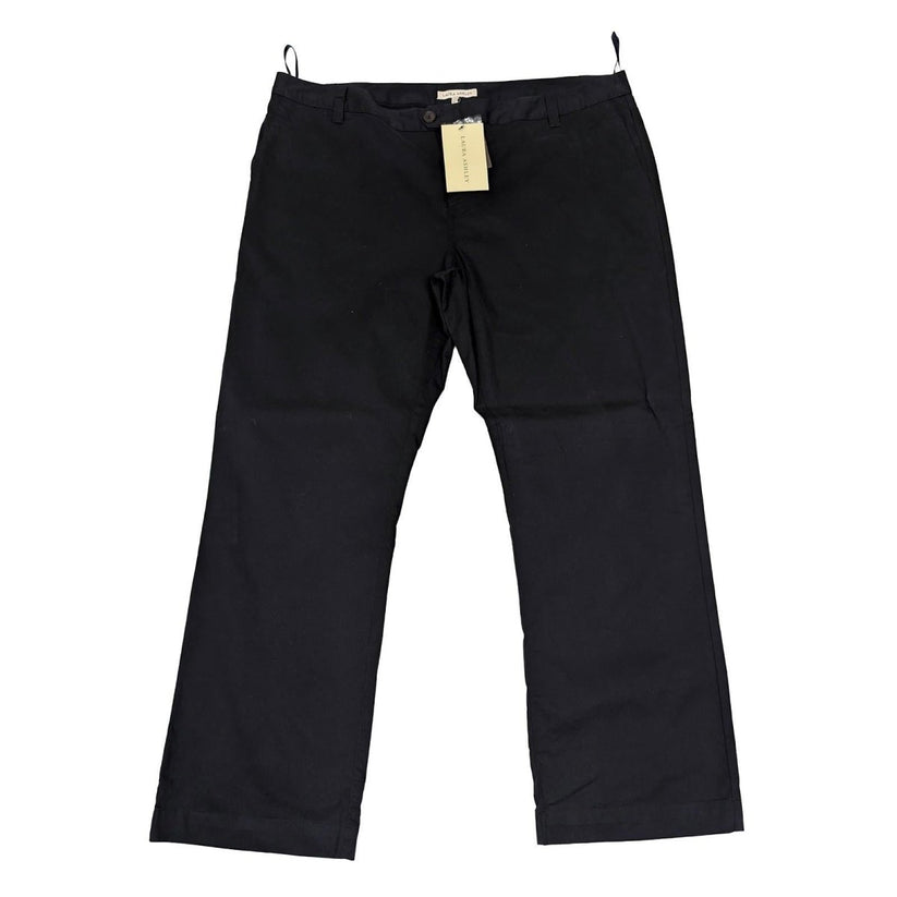 laura ashley women navy cotton chinos trousers uk 20 eur 46 new with tags by Laura Ashley – | RewearableUK