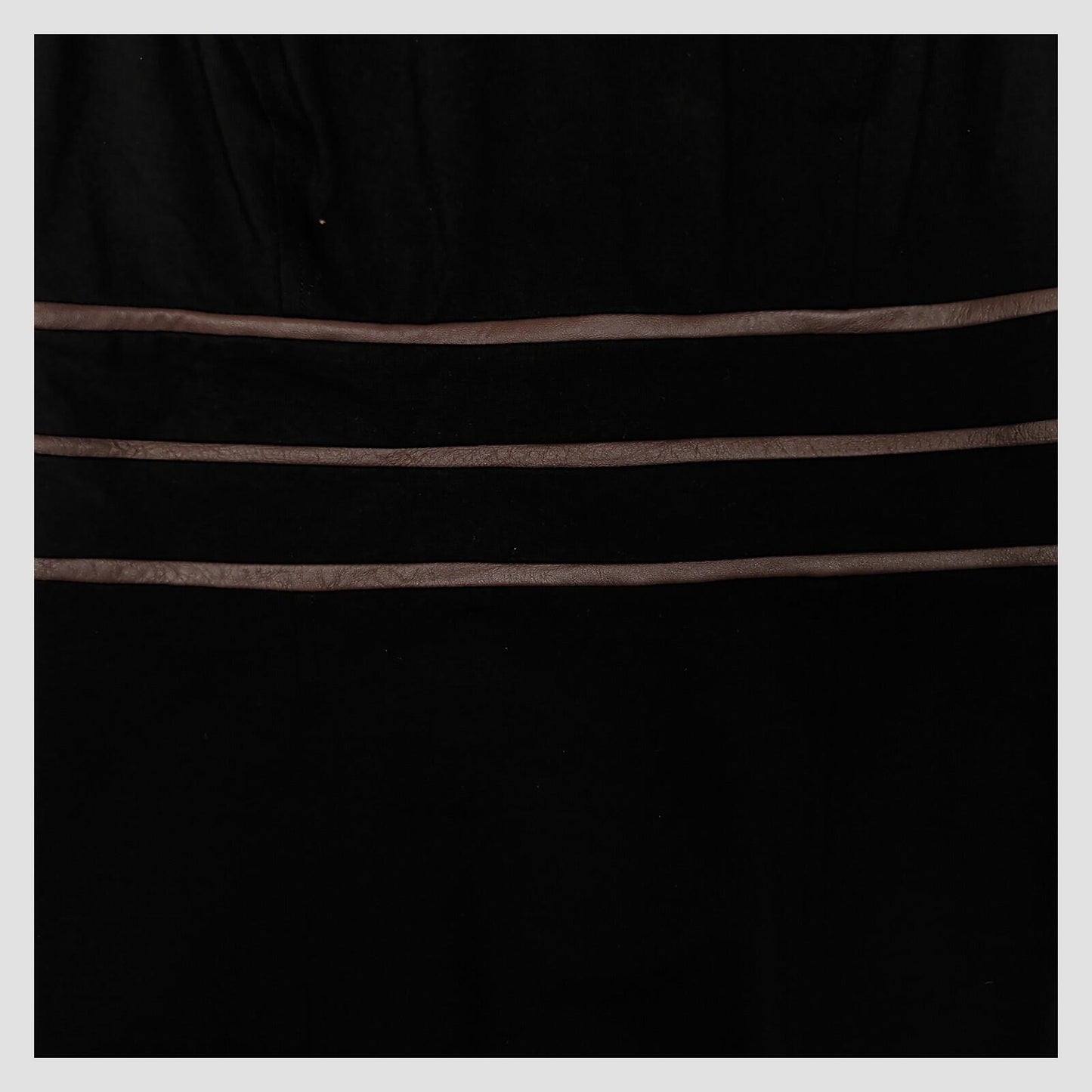 Lauren Ralph Lauren Black Sleeveless Sheath Dress Size 14 Faux Leather Trim by Lauren Ralph Lauren – | RewearableUK