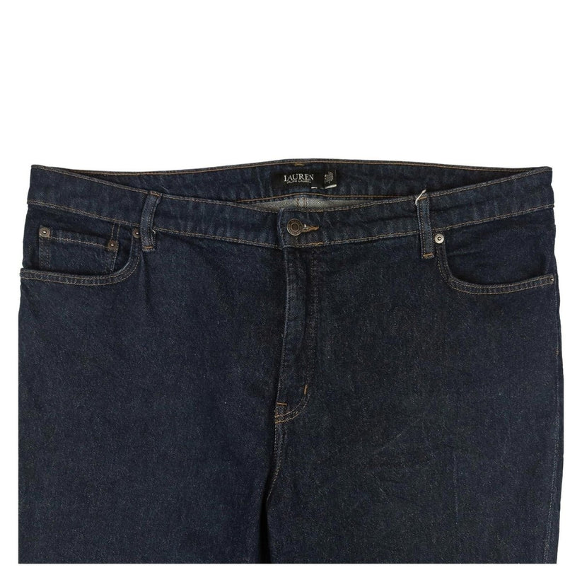 Lauren Ralph Lauren Jeans Plus Size 20W Dark Blue Denim Trousers Stretch LRL by Lauren Ralph Lauren – | RewearableUK