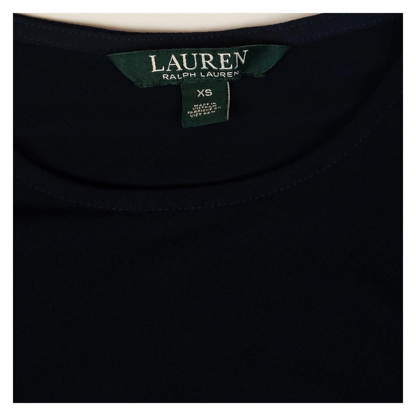 Lauren Ralph Lauren Navy Tunic Dress Size XS Gold Button Bell Sleeve Top Smart by Lauren Ralph Lauren – | RewearableUK