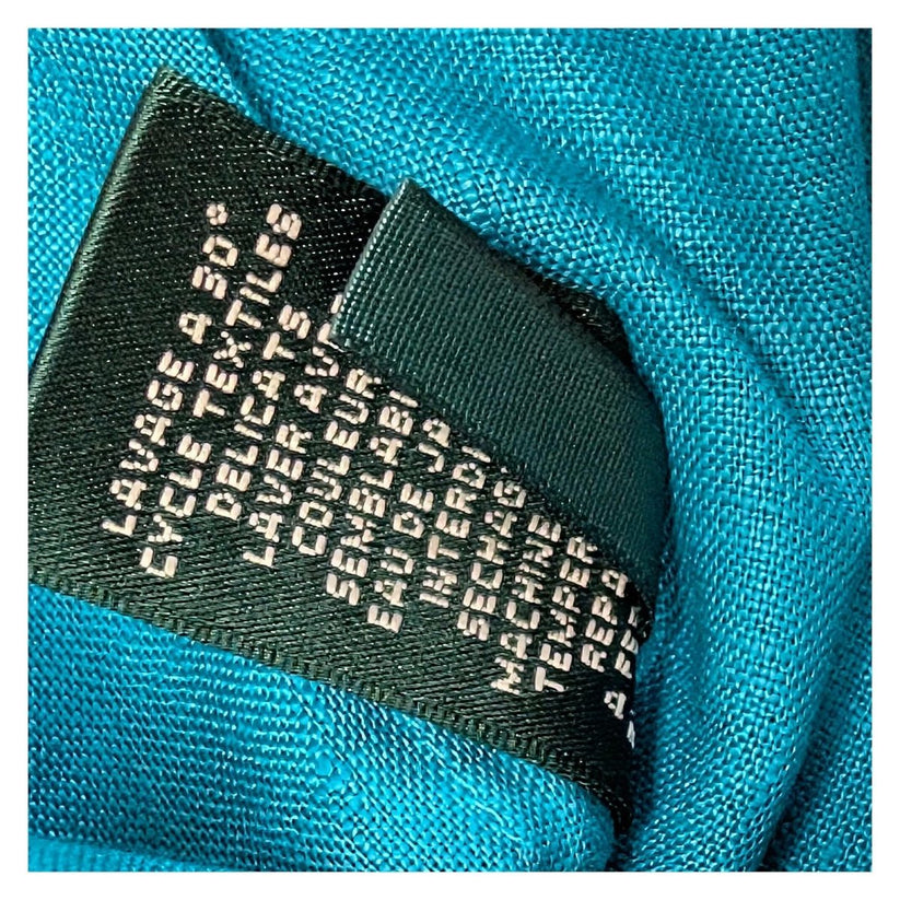 Lauren Ralph Lauren Petite Linen Tunic Top Size PS Small Turquoise Blue V - Neck by Lauren Ralph Lauren – | RewearableUK