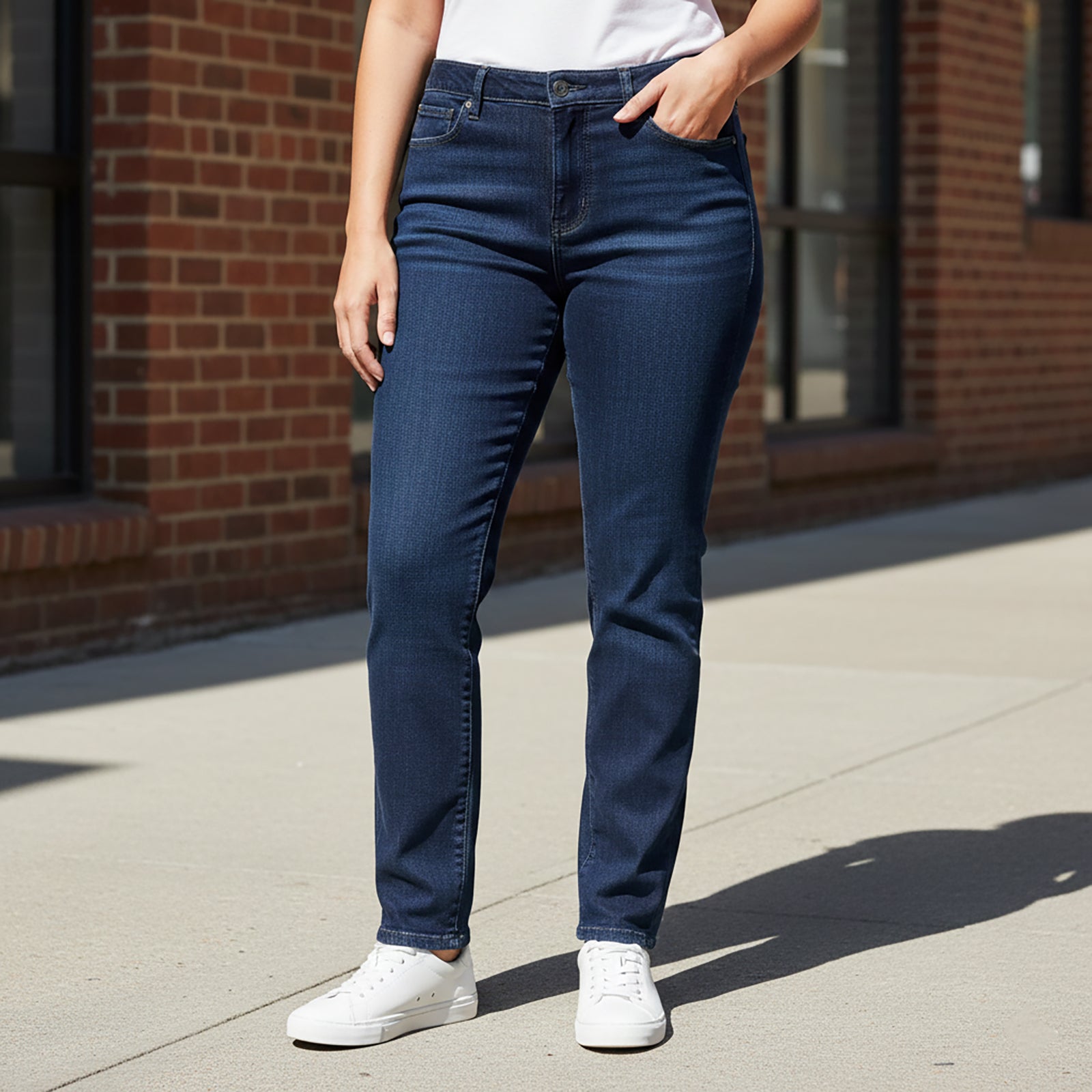 Lauren Ralph Lauren Plus Size Jeans Dark Blue | Women's 20W by Lauren Ralph Lauren – JEANS | RewearableUK