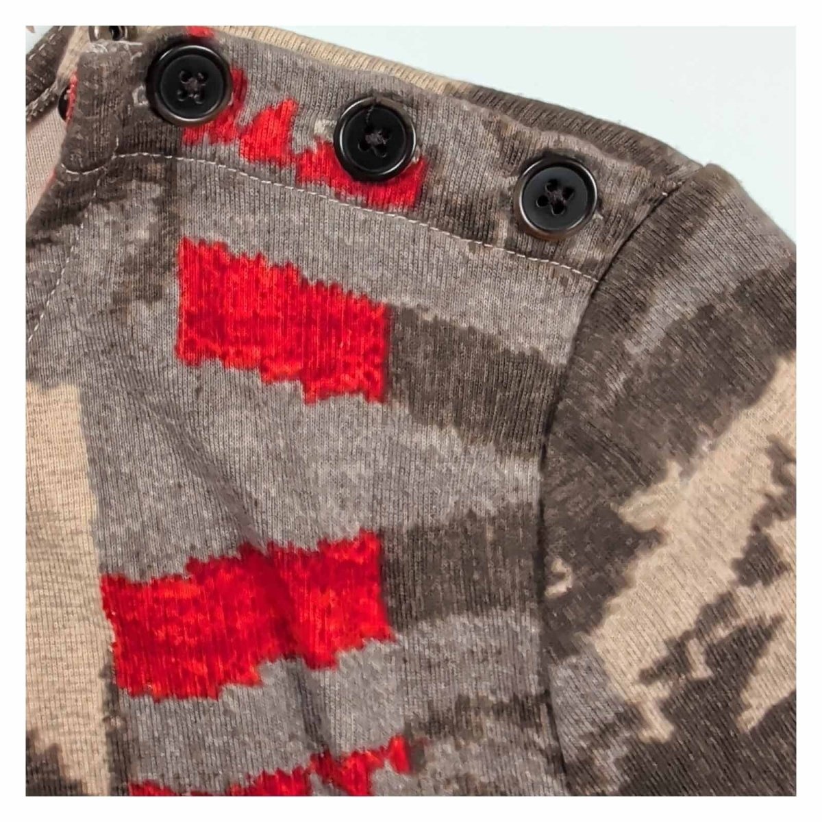 Lauren Ralph Lauren Top Women S Aztec Print Cotton Long Sleeve Shoulder Buttons – product photo 2 | RewearableUK