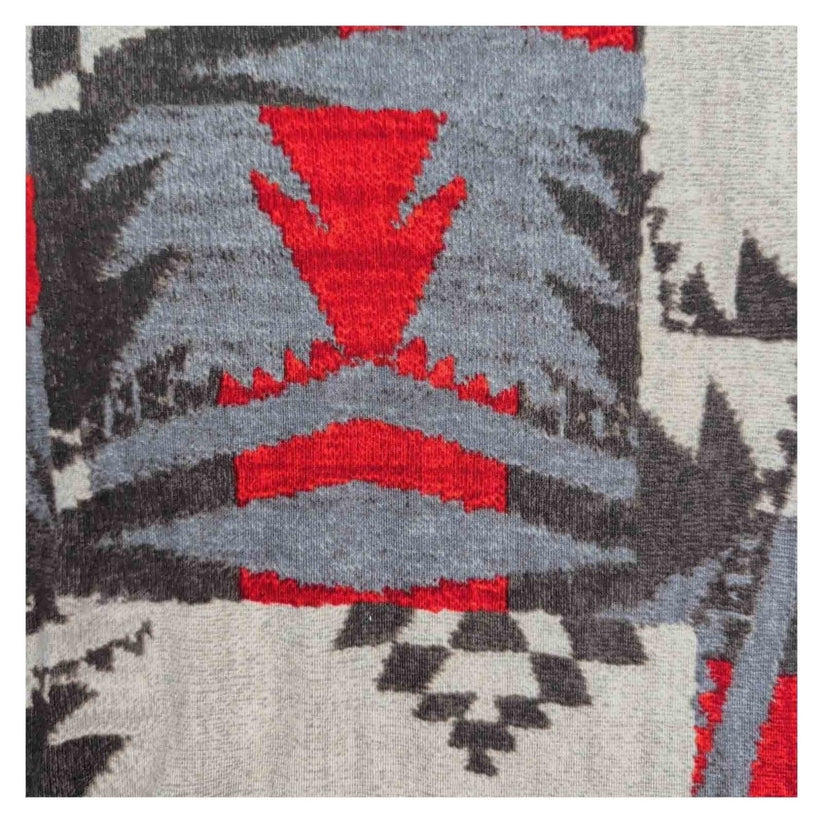 Lauren Ralph Lauren Top Women S Aztec Print Cotton Long Sleeve Shoulder Buttons – product photo 3 | RewearableUK