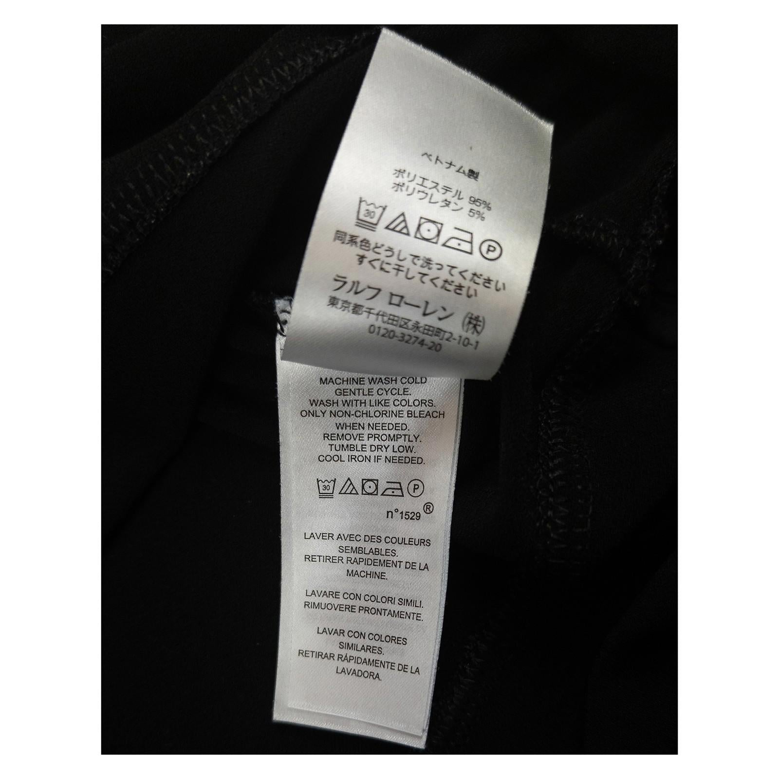 Lauren Ralph Lauren Tunic Dress Size M Black Cold Shoulder Jersey Long Sleeve by Lauren Ralph Lauren – | RewearableUK