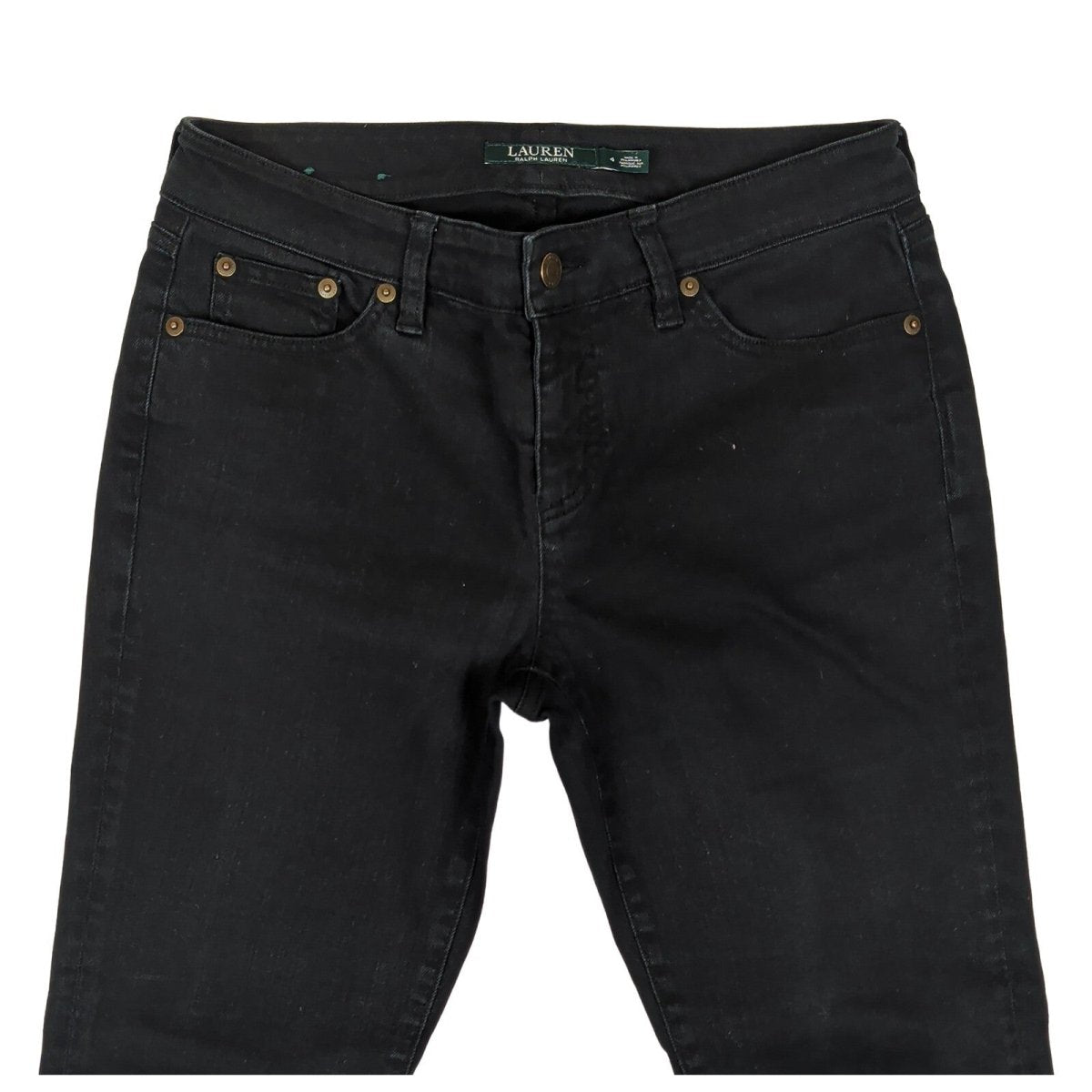 Lauren Ralph Lauren Women's Black Modern Skinny Jeans Size 4 Denim by Lauren Ralph Lauren – | RewearableUK
