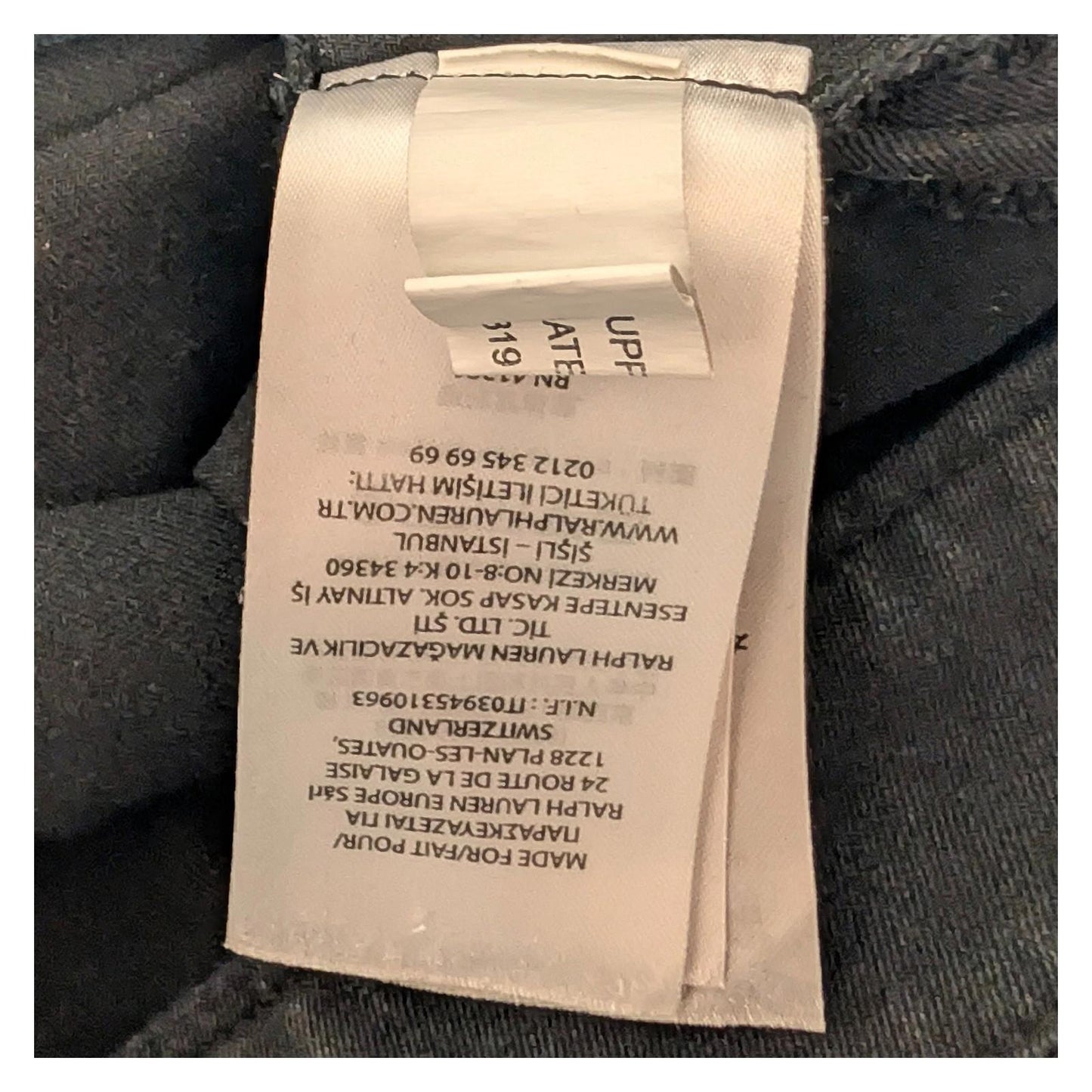 lauren ralph lauren womens black stretch cotton blend trousers size 4 by Lauren Ralph Lauren – | RewearableUK