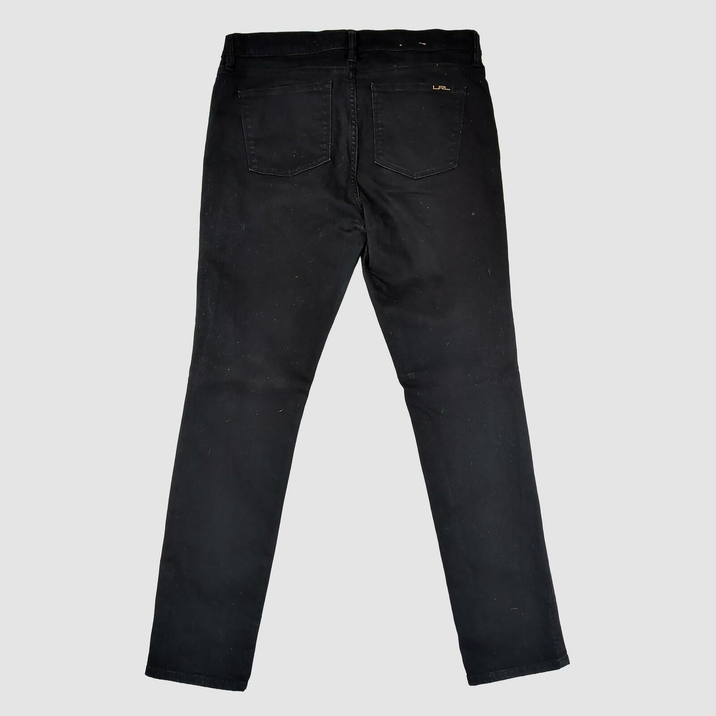 Lauren Ralph Lauren Womens Skinny Jeans Black Stretch Denim Size 10 Slim by Lauren Ralph Lauren – JEANS | RewearableUK