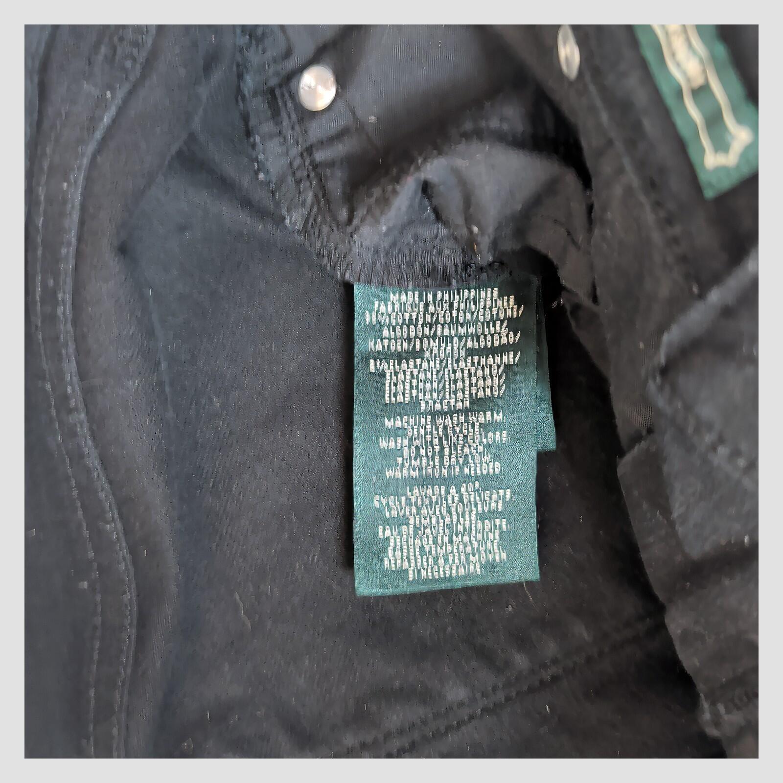 Lauren Ralph Lauren Womens Skinny Jeans Black Stretch Denim Size 10 Slim by Lauren Ralph Lauren – JEANS | RewearableUK