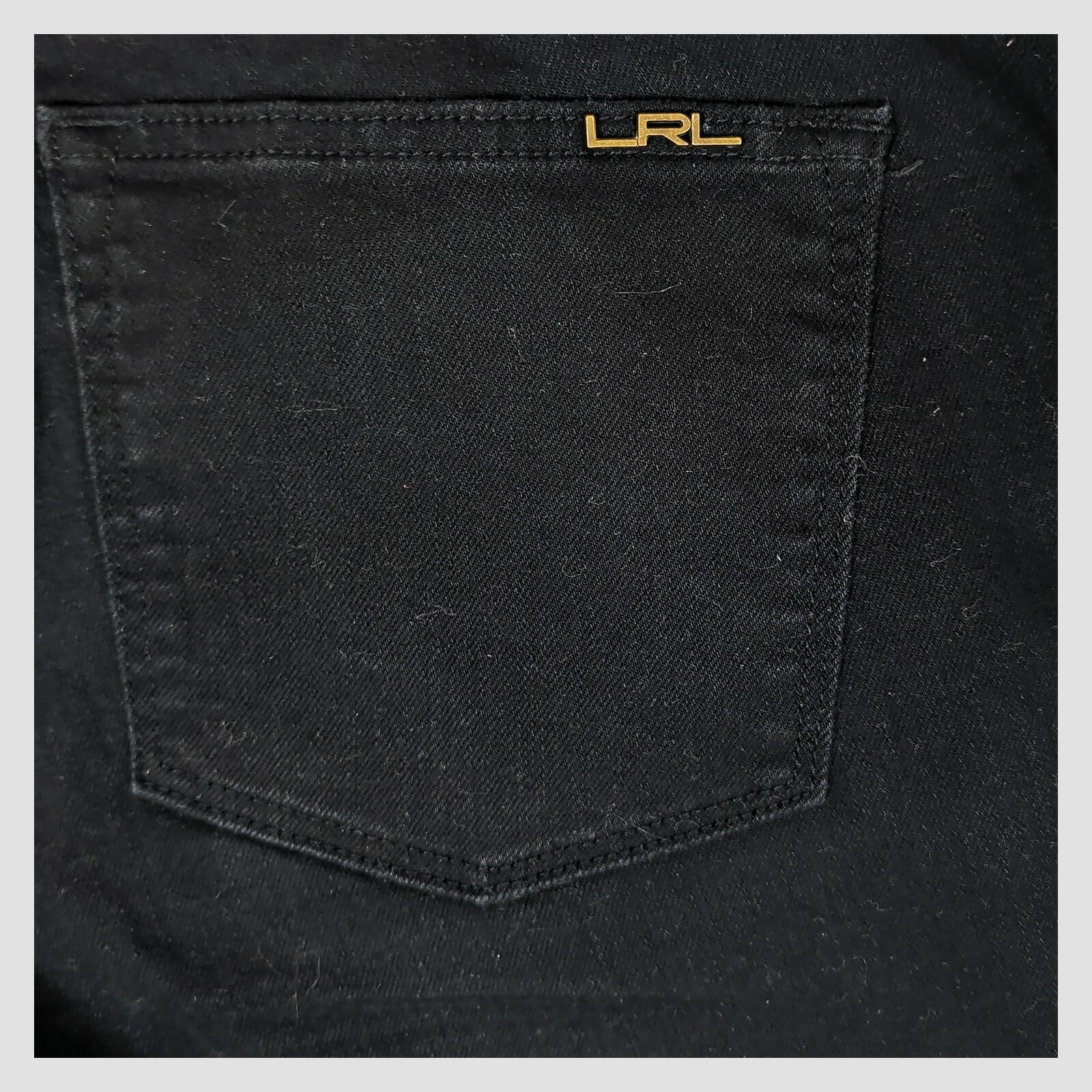 Lauren Ralph Lauren Womens Skinny Jeans Black Stretch Denim Size 10 Slim by Lauren Ralph Lauren – JEANS | RewearableUK